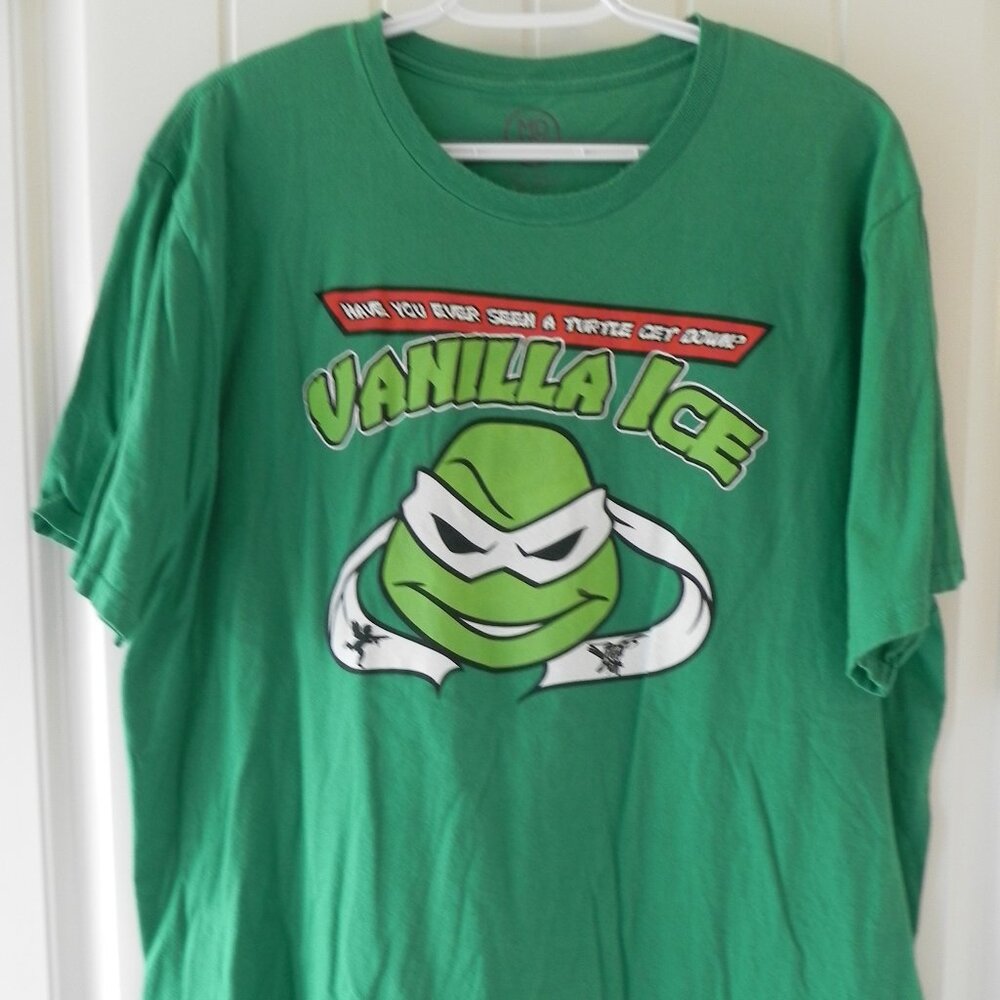Vanilla Ice Ninja Turtle Tour Shirt 2XL
